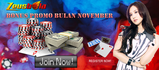 BONUS PROMO BULAN NOVEMBER