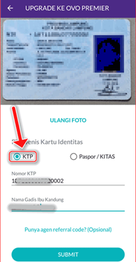 Cara Upgrade Akun OVO Premier